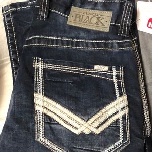 Buckle jeans